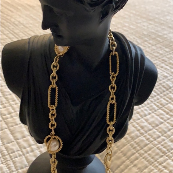 Long necklace and earring set - Picture 3 of 3